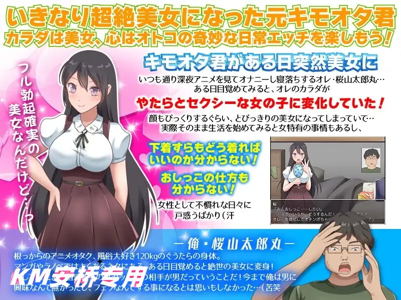 【探索RPG/TS转换/汉化】我突然變成女人V1.0 内嵌AI汉化 [1+1G][百度盘]