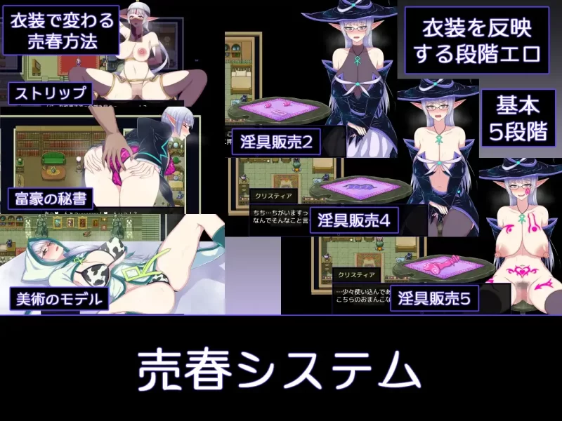 【PC+joi/佳作/强烈推荐/换装/官中/卖春】克丽丝与游乐之街 [1+720M][百度盘]