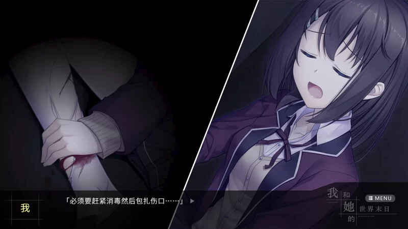 [PC-SLG] 【解密SLG/互动养成/官中】我和她的世界末日（Our En… [1+1G][百度盘]