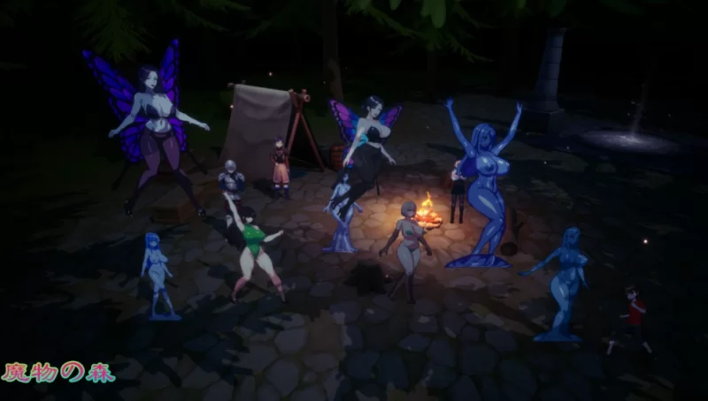 PC[3D即时ACT据点防守】魔物之森DL官中动态版V1.0魔物娘榨精 [2+1.2G][百度盘]