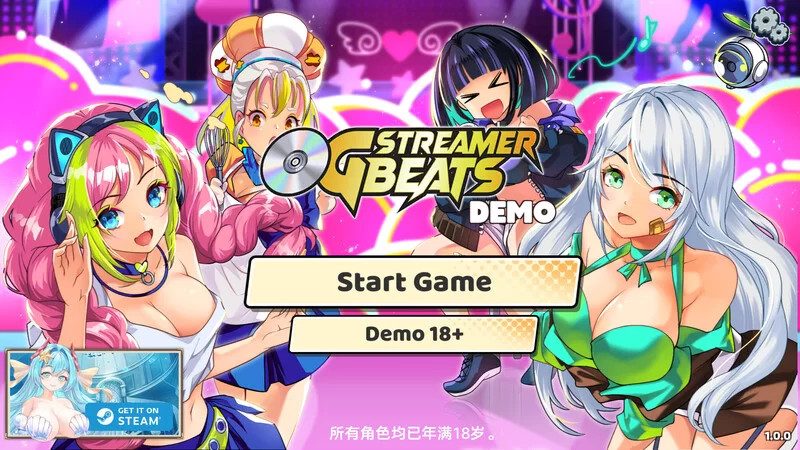 【休闲ACT/节奏音浪/动态/官中】OG 主播计划V1.0 Demo STEAM官中 [1+1.80G][百度盘]