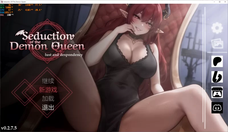 【SLG/PC/官中/动态cg】魔后诱惑/已更新至版本 0.2.2.5 [1+300M][百度盘]