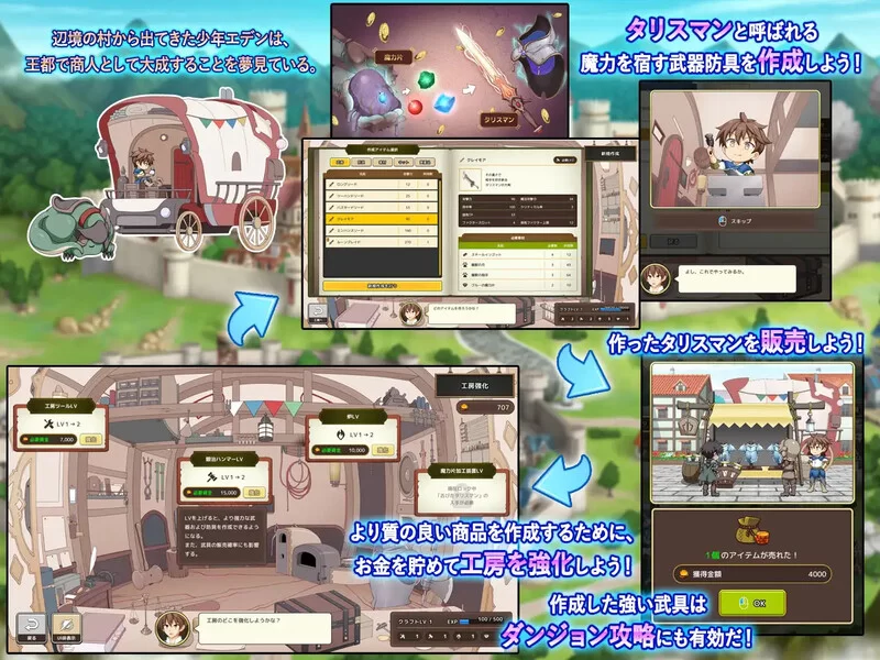 【爆款SLG/战斗H/汉化】神采幻商少女～过度畅销的V1.20 汉… [1+4.40G][百度盘]