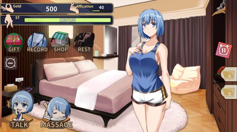 【PC/佳作/换装/触摸/官中无修/动态】美少女专属按摩师 [1+395M][百度盘]