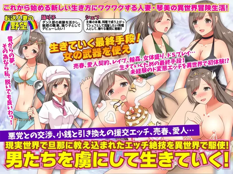 【回合RPG/人妻奴仆/汉化】转移的妻儿，仿佛在幻想V1.0 内… [1+1G][百度盘]