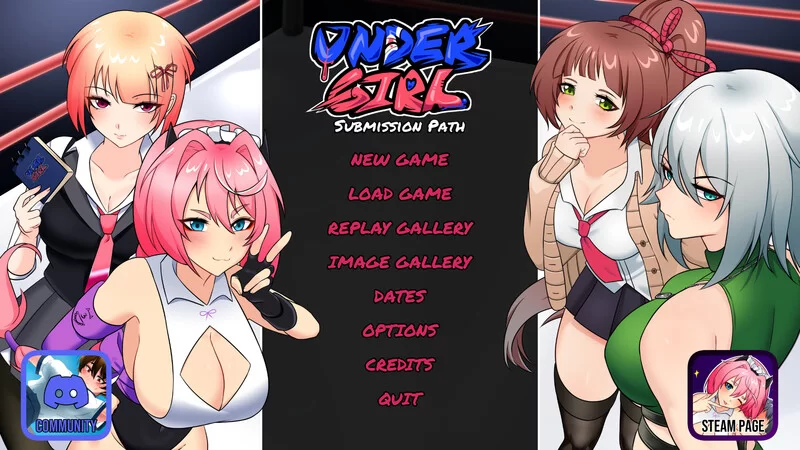 【格斗SLG/战斗H/动态/生肉】UnderGirl: 顺从之路V1.0 Demo 原版EN [1+900MB][百度盘]