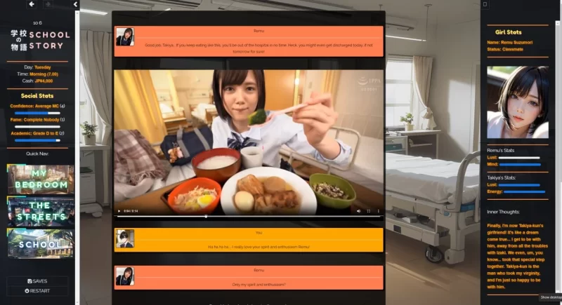 PC–学校の物语 Gakko No Monogatari V0.21 浏览器转中文 [1+17.4G][百度盘]