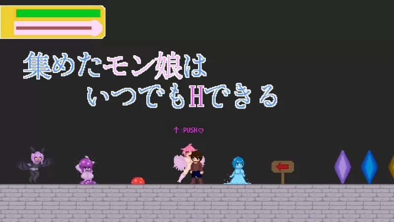 [PC/佳作/横版闯关/像素/魔物娘/逆奸/动态] Monster Girls Collect [1+327M][百度盘]
