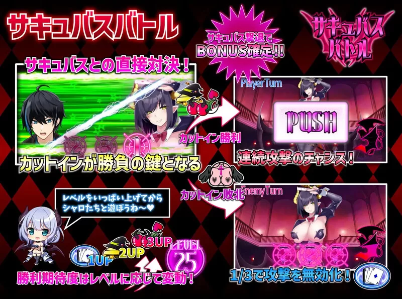 [PC-SLG] 【棋牌肉鸽SLG/动态/汉化】魅魔赌场 ～淫魔城魅魔… [1+5.G][百度盘]