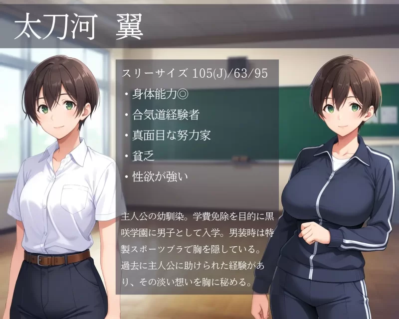 【SLG/官中/PC】雌性暴露NTR男子宿舍 男子学校的男装女生 v1.02 [1+800M][百度盘]