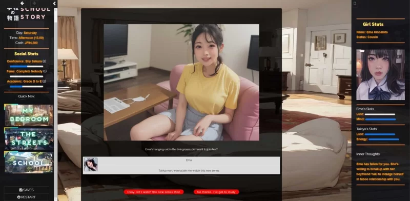 PC–学校の物语 Gakko No Monogatari V0.21 浏览器转中文 [1+17.4G][百度盘]