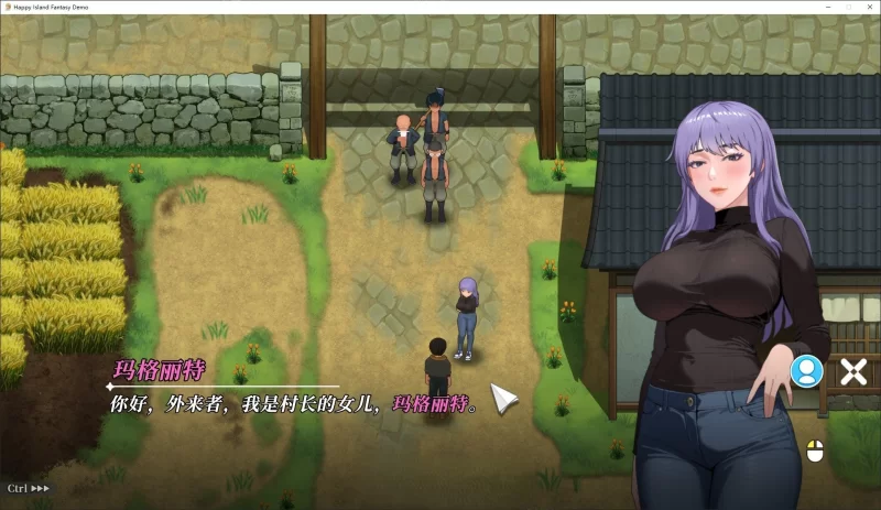 PC[互动SLG/中文/动态]幸福岛幻想V1.0.5.0 官中步兵+存档 大更新 [1+8.9g][百度盘]