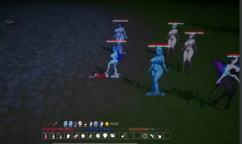 PC[3D即时ACT据点防守】魔物之森DL官中动态版V1.0魔物娘榨精 [2+1.2G][百度盘]
