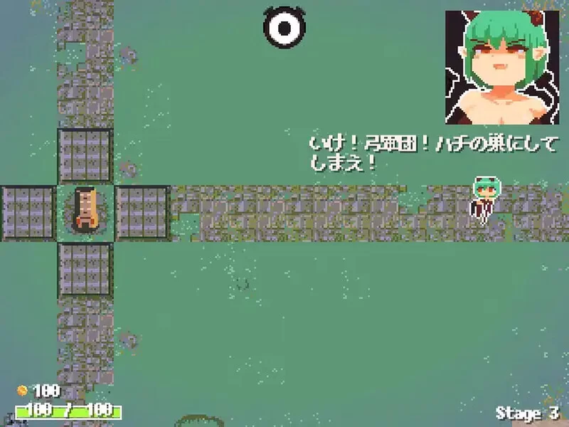 [PC-SLG] 【塔防SLG/像素全动态/官中】魔王之女调教录（The De… [1+400M][百度盘]