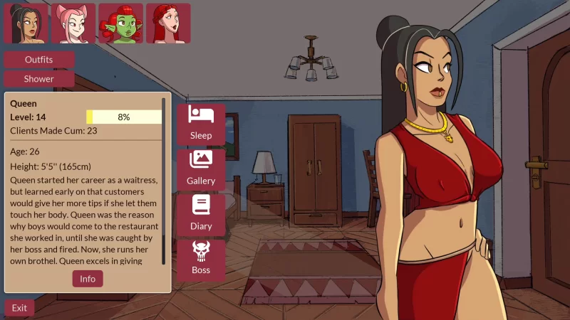[PC]/[Android]/[Mac]QUEEN’S BROTHEL/皇后妓院 V1.12 [1+200M][百度盘]