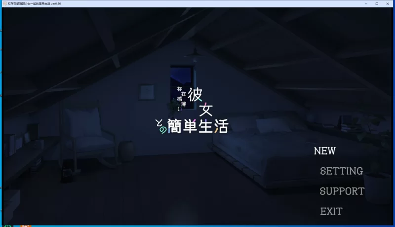 更新 PC+安卓 SLG/官中】和存在感薄弱妹妹一起的简单生活 v0.8 [1+3G][百度盘]