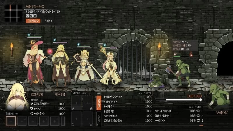 先行体验[地牢SLG/异种X/pc] 项目地牢 [H版暗黑地牢]生肉版 [530M] [1+530M][百度盘]