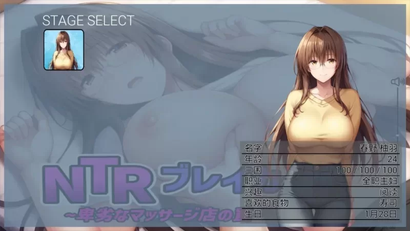 [PC-SLG] [SLG/官方中文] NTR 破坏者 ～卑劣按摩店的陷阱～ 官… [1+650M][百度盘]