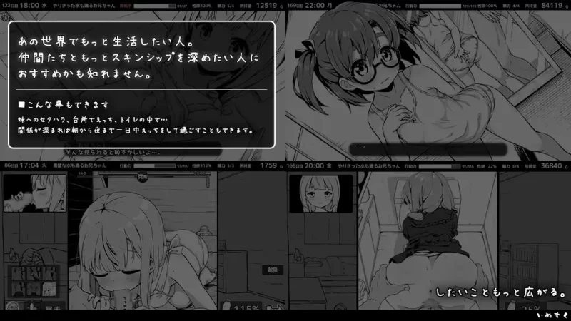【PC/经典好物/养成/互动/汉化/妹妹/睡奸】妹相随 v2.03+DLC+MOD [1+963M][百度盘]