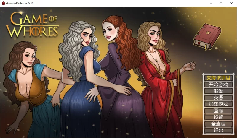 【SLG/精翻/动态/PC】妓女的游戏 Game of Whores v0.30 画廊 [1+2.3G][百度盘]