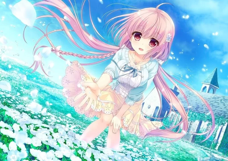 [大型ADV/官中/纯爱/PC]永不枯萎的世界与终焉之花枯机世界終石花 官方中文版 [1+5.04G][百度盘]