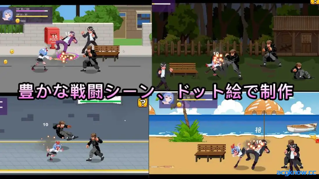 [PC] [ACT/官中/全动态]格斗女孩 ファイティングガール 官方中文版[476M]