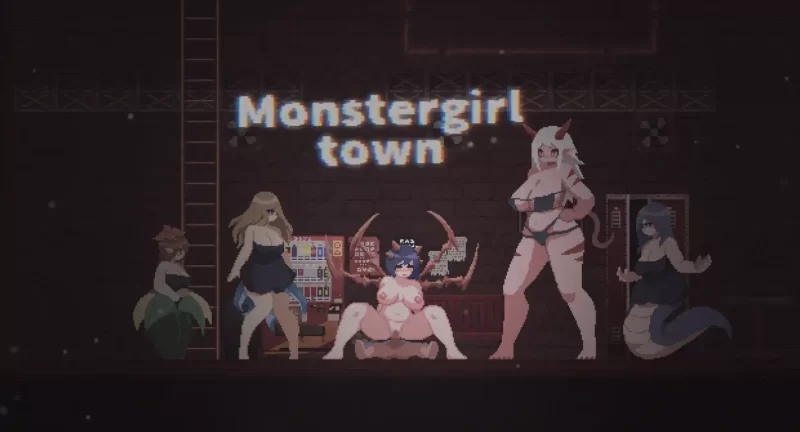 [PC/横版ACT/中文/像素步兵] 魔物娘小镇 Monster Girl Town STEAM官中 [1+50M][百度盘]