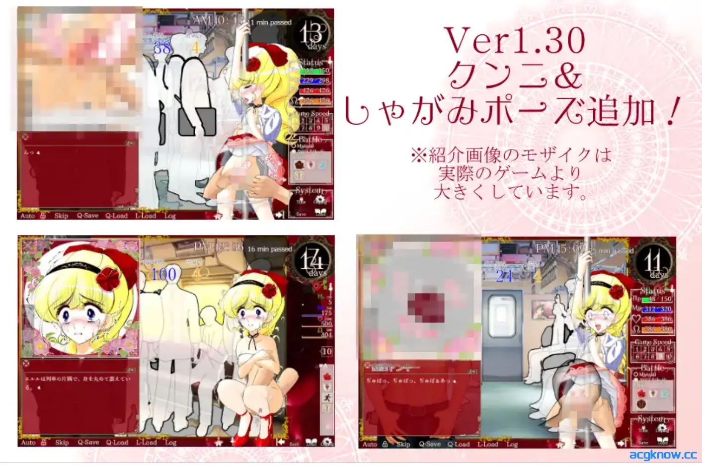 [PC] [SLG/官中/战斗H]花之公主·艾露露（触摸调教篇・动画追加版） Ver3.03 官方中文版 [544M]