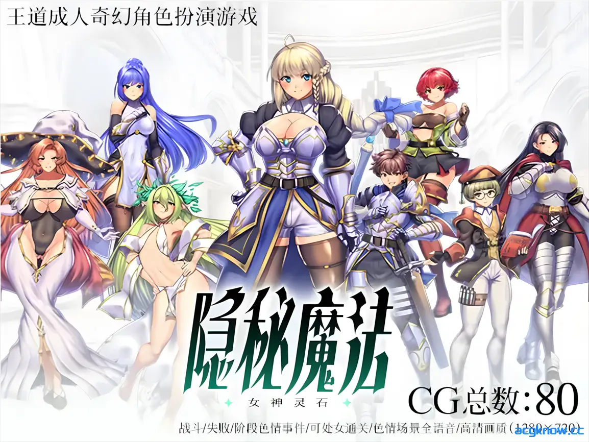 [PC+安卓joi][日系RPG精品/官中/战斗H] 隐秘魔法～女神灵石 官方中文版[1.35G]