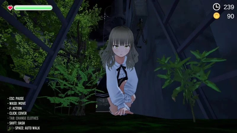 [3D露出/动态/更新/PC] 全裸回家～草薙凪沙想回家v2.0 生肉版 [1+1.7G][百度盘]