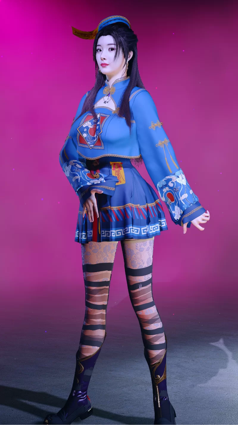 【PC+VR】VAM高价国漫人物卡 XFprog的姬如雪，全依赖，失效不补！ [1+250M][百度盘]