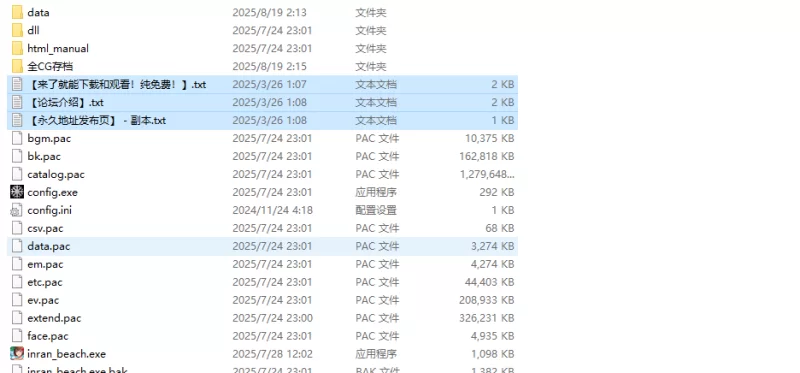 【拔作ADV/泳装爆乳/汉化】爆乳淫乱海滩V1.0 AI汉化 [1+2.4G][百度盘]