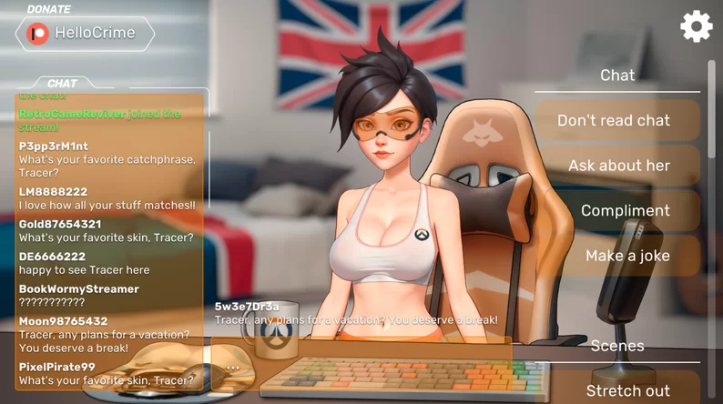【无汉化/SLG/PC】全动态 Overwatch Webcam v0.5.2 [155M][百度盘] [1+155M][百度盘]