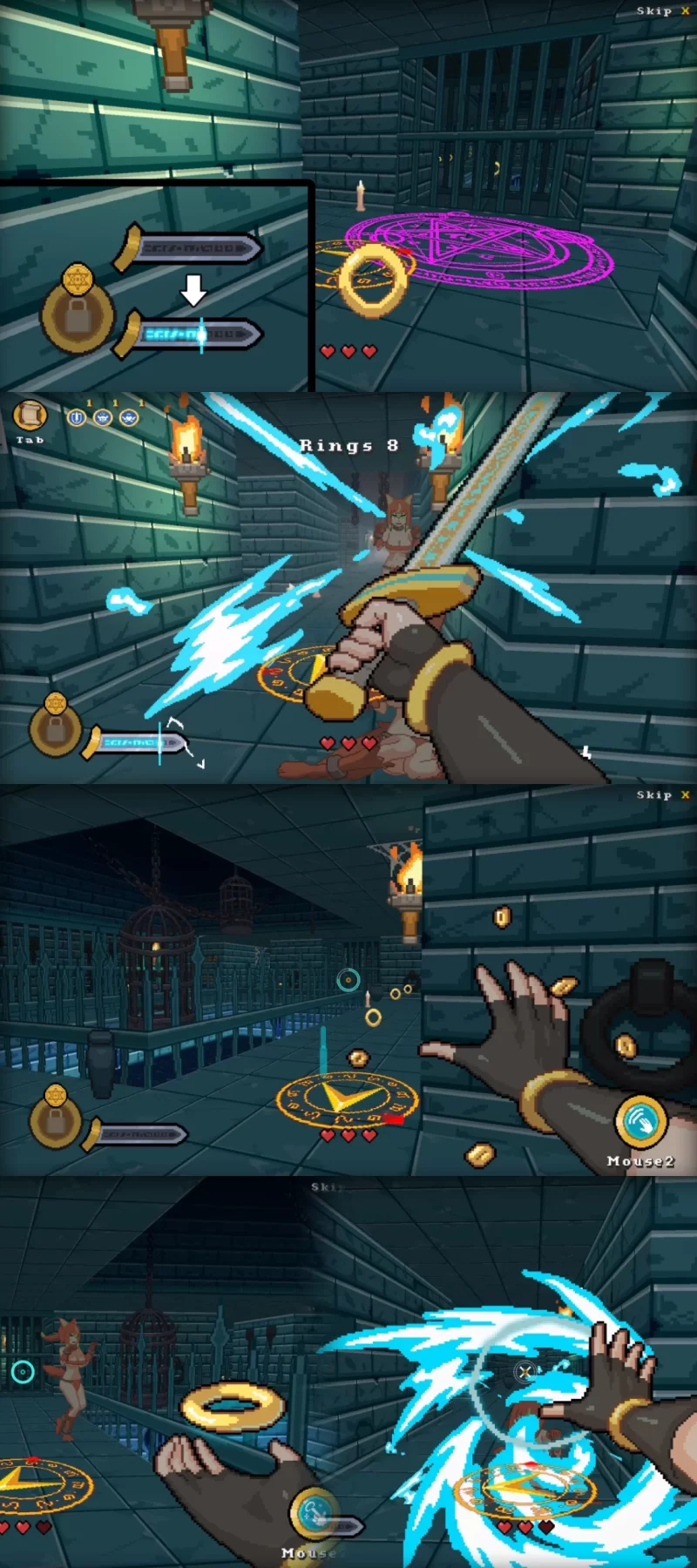 [PC/神作/强烈推荐/全CG/像素/逆奸/魔物娘/动态/无修] Nakara [1+621M][百度盘]