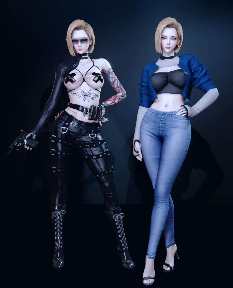 PC+VR VAM人物卡 人造人18号 [1P+1.7G][百度盘]