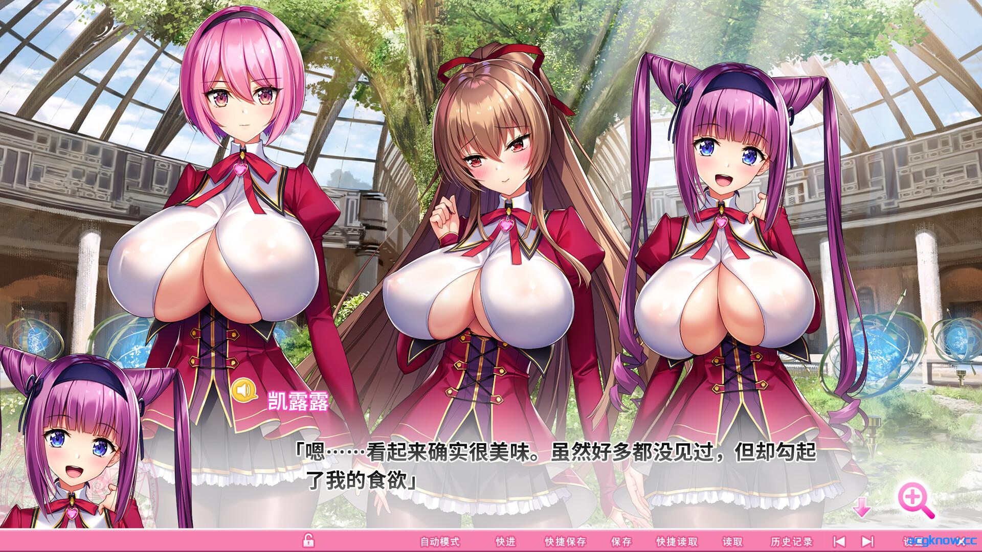 [PC][神拔作ADV大作/官中动态/全CV] 吹弹！丰盈！波涛汹涌！异世界魅魔学园！官方中文步兵版+全CG [11.9G]