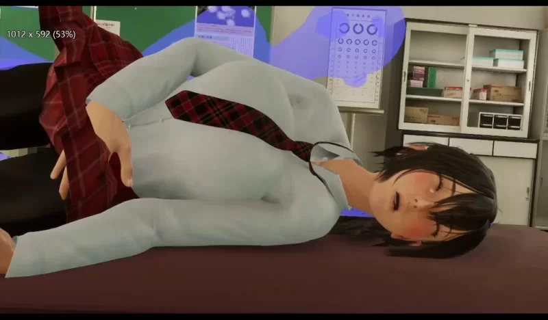 【PC/3D动态互动/睡奸/SLG】保健室的淫梦~V1.01正式版+提取动… [1+2.6G][百度盘]