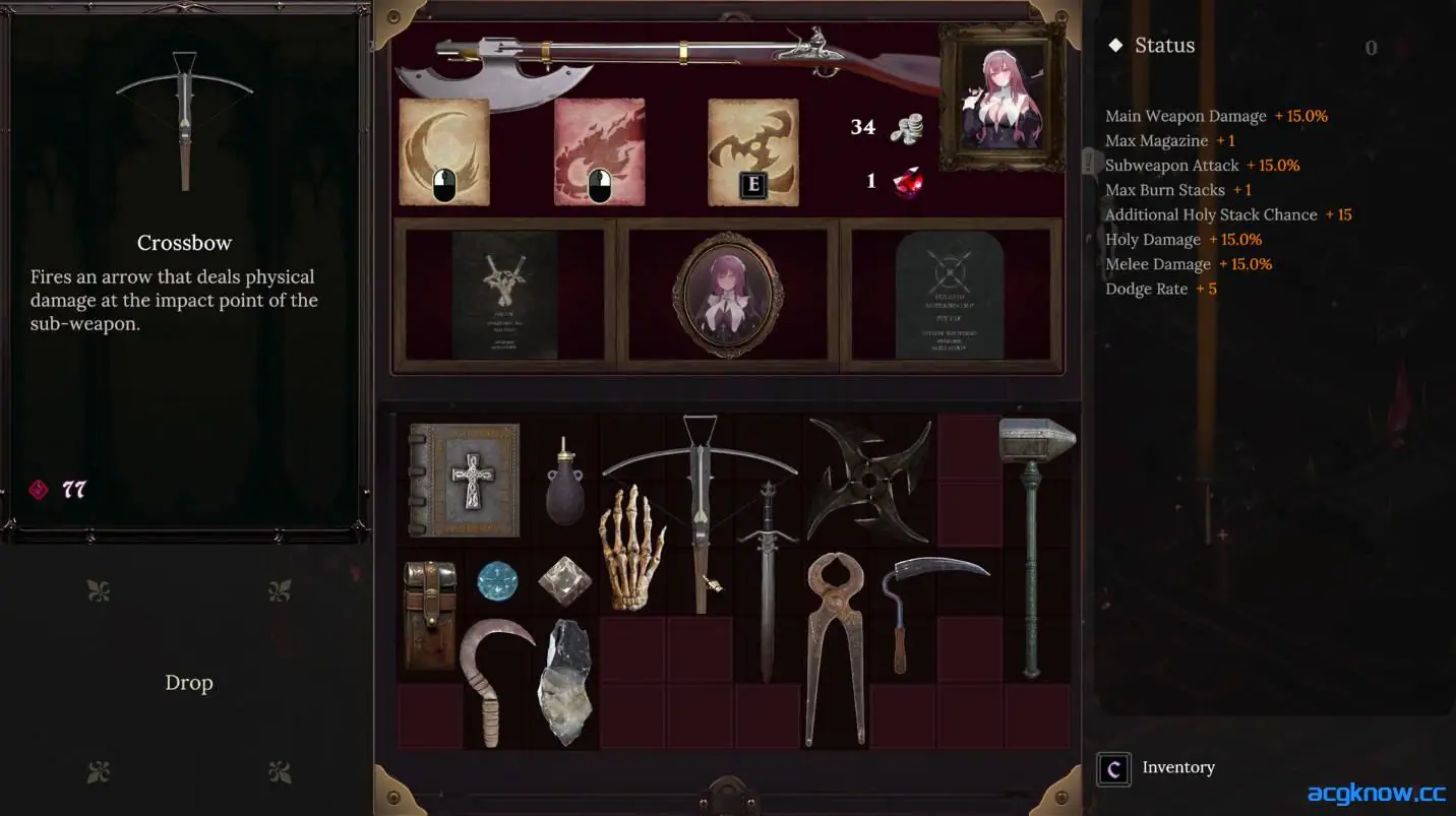 [PC][ACT/中文/动态] 修女[暗黑] Nunholy V1.0.01 官方中文版[663M]