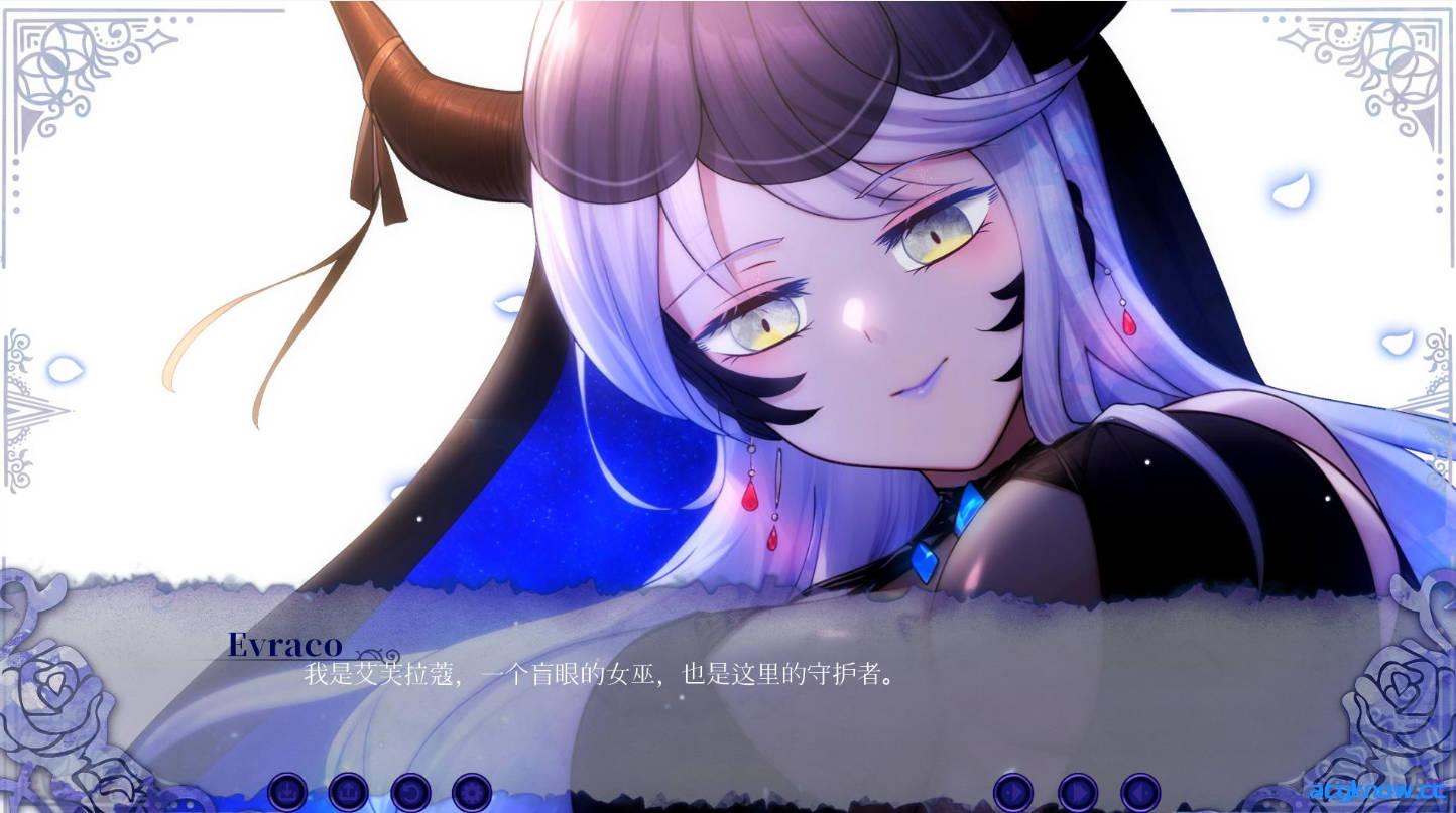 [PC+安卓joi][互动SLG/中文/全CV] 我与苍蓝之森的盲眼魔女 官方中文步兵版 [2.1G]
