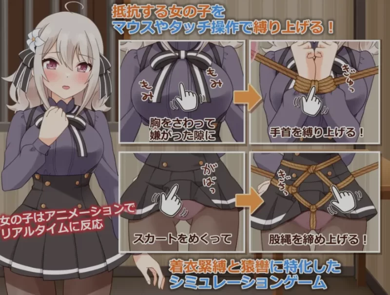 [PC+APK/佳作/触摸/动态/官中/SM/捆绑] 着衣紧缚SLG 绳之神乐 2 [1+180M][百度盘]