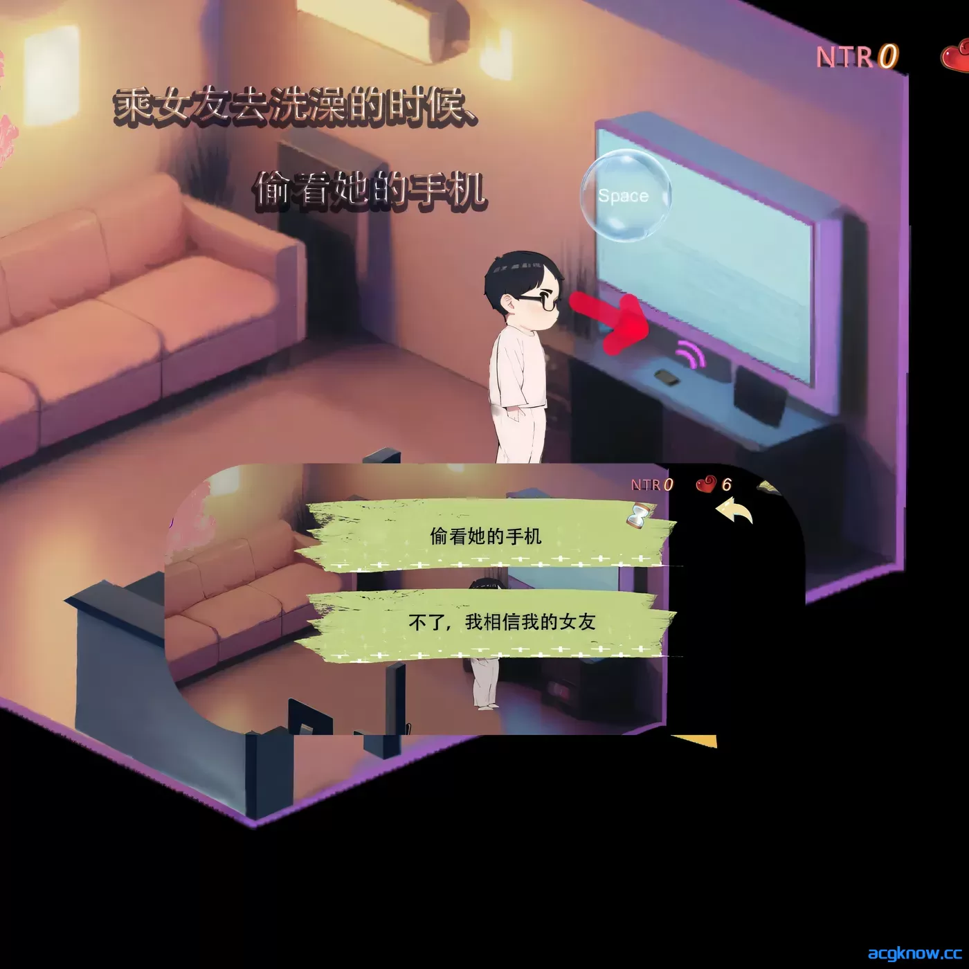 [PC][探索SLG动态/NTR]令我骄傲的女友–丽娜篇 Ver1.4.5 Steam官方中文版 [615M]