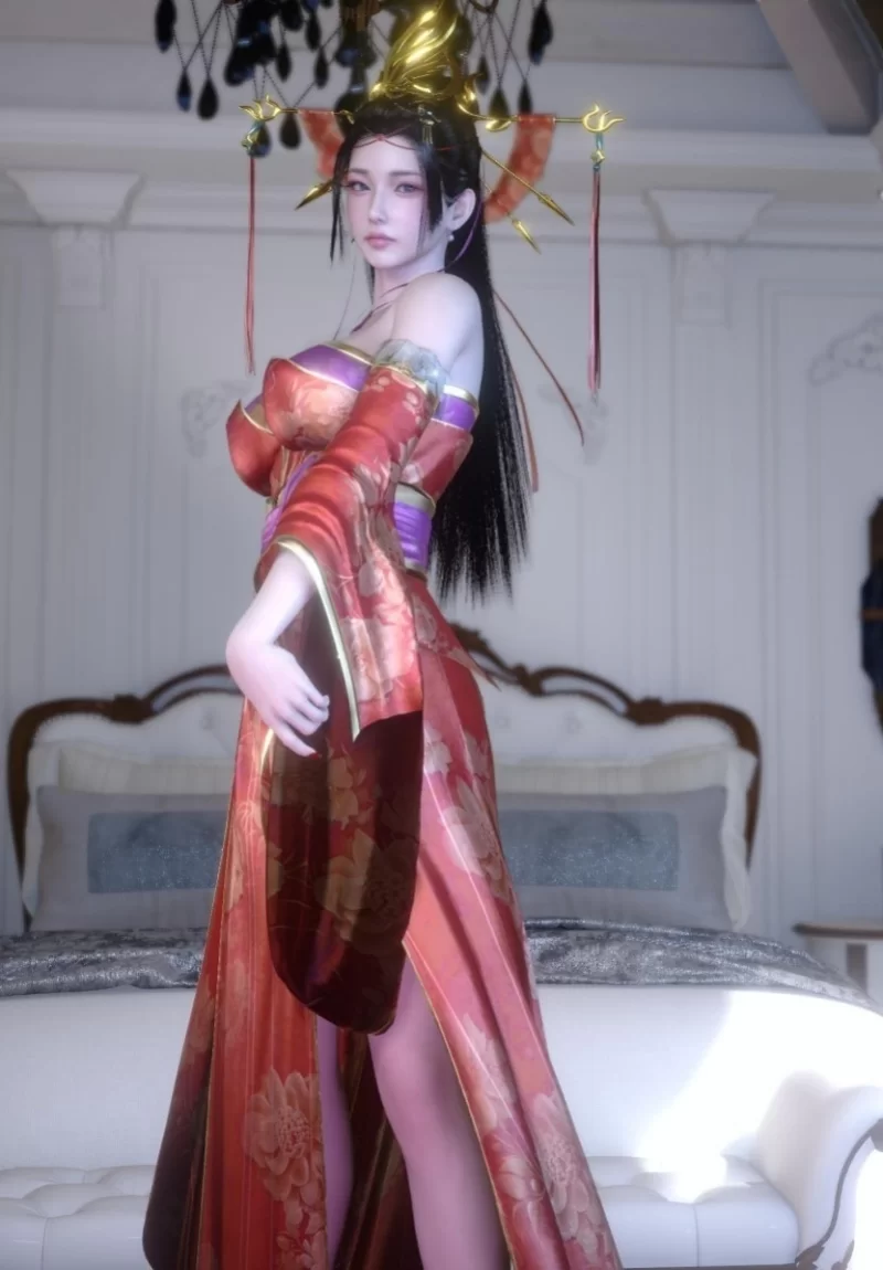 【PC+VR】VAM高价国漫人物卡 XFprog的姬如雪，全依赖，失效不补！ [1+250M][百度盘]