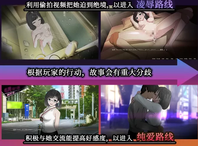 [PC-SLG] [SLG/官方中文] ROOM：窥视女孩私生活 V2.05官中汉化+… [1+1.94G][百度盘]