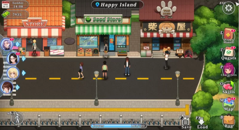 PC爆款沙盒RPG~幸福岛幻想 V1.0.5官中动态步兵+全CG+新角色两名 [2+8.88G][百度盘]