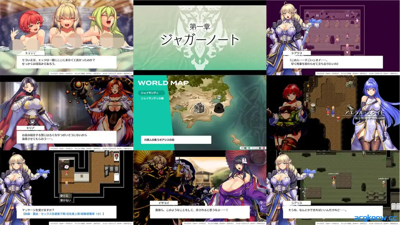 [PC+安卓joi][日系RPG精品/官中/战斗H] 隐秘魔法～女神灵石 官方中文版[1.35G]