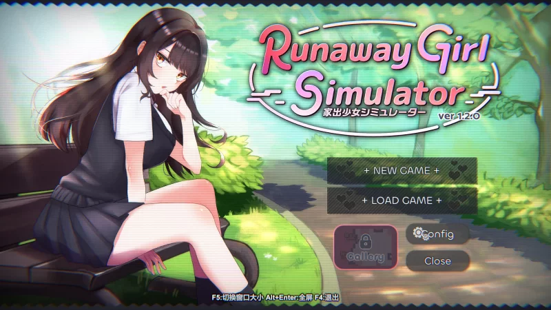 PC【SLG】动态 离家出走少女模拟器1.2官中 [1+4G][百度盘]