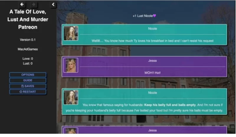 pc [html真人]爱、欲望与谋杀的故事 A Tale of Love, Lust  v0.14  [1+12.2g][百度盘] [7+2][百度盘]