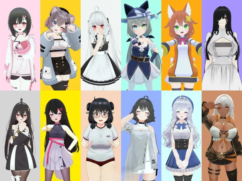 PC[3D互动/动态/官中]后宫日常 你的房间变成了女孩子聚集地 [1+3.2g][百度盘]