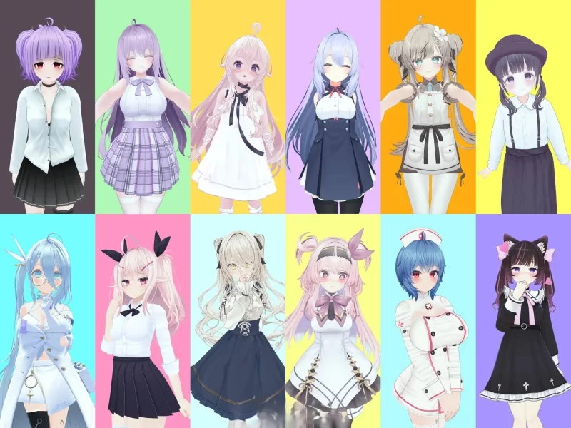 PC[3D互动/动态/官中]后宫日常 你的房间变成了女孩子聚集地 [1+3.2g][百度盘]