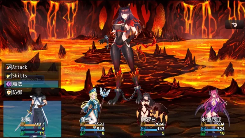 [PC/战斗H/逆推/后宫/魔物娘/内嵌汉化]魔物娘入侵RPG [1+664M][百度盘]